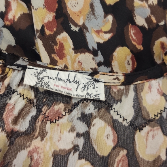 Free People Little Dreams Printed Lace Cami Tank - Picture 4 of 5